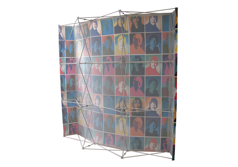 Stand parapluie Tissu Courbe