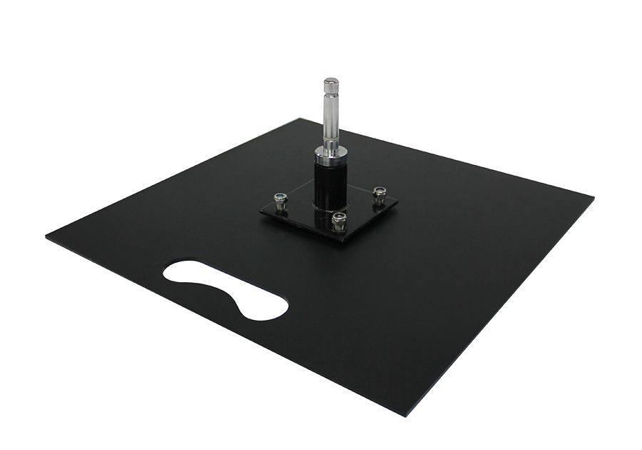 Pieds Platine Acier 5 & 10kg