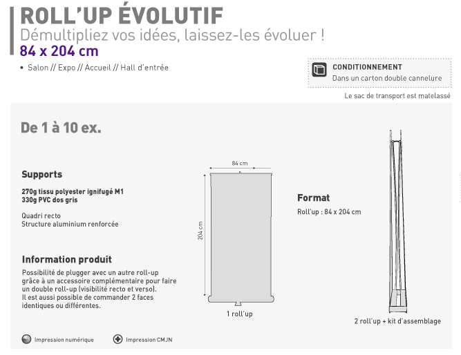 Roll'up évolutif